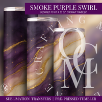 Smoke Purple Swirl