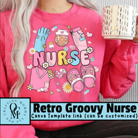 Retro Groovy Nurse