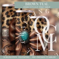 Brown Teal