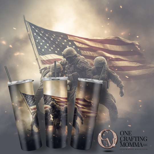 American Soldier Tumbler Designs