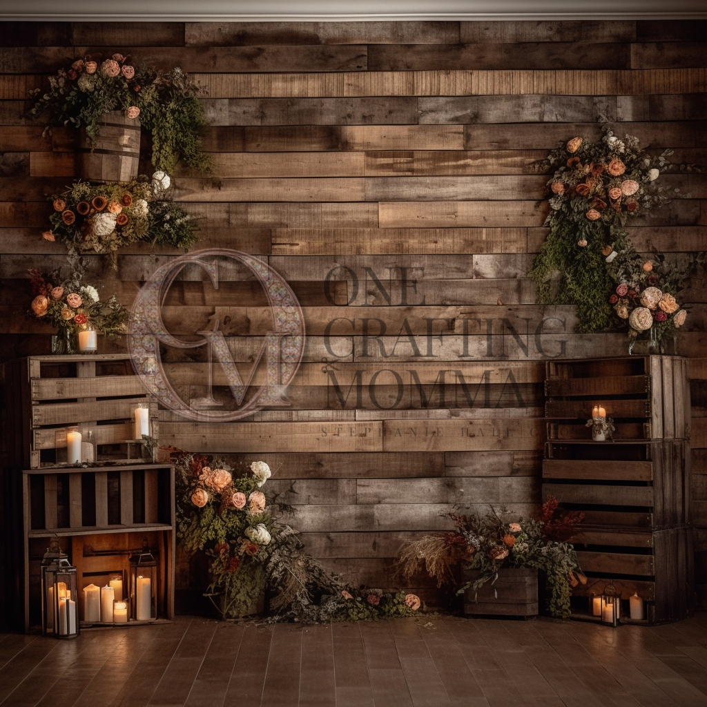 Rustic Wood Digital Backdrop – One Crafting Momma LLC