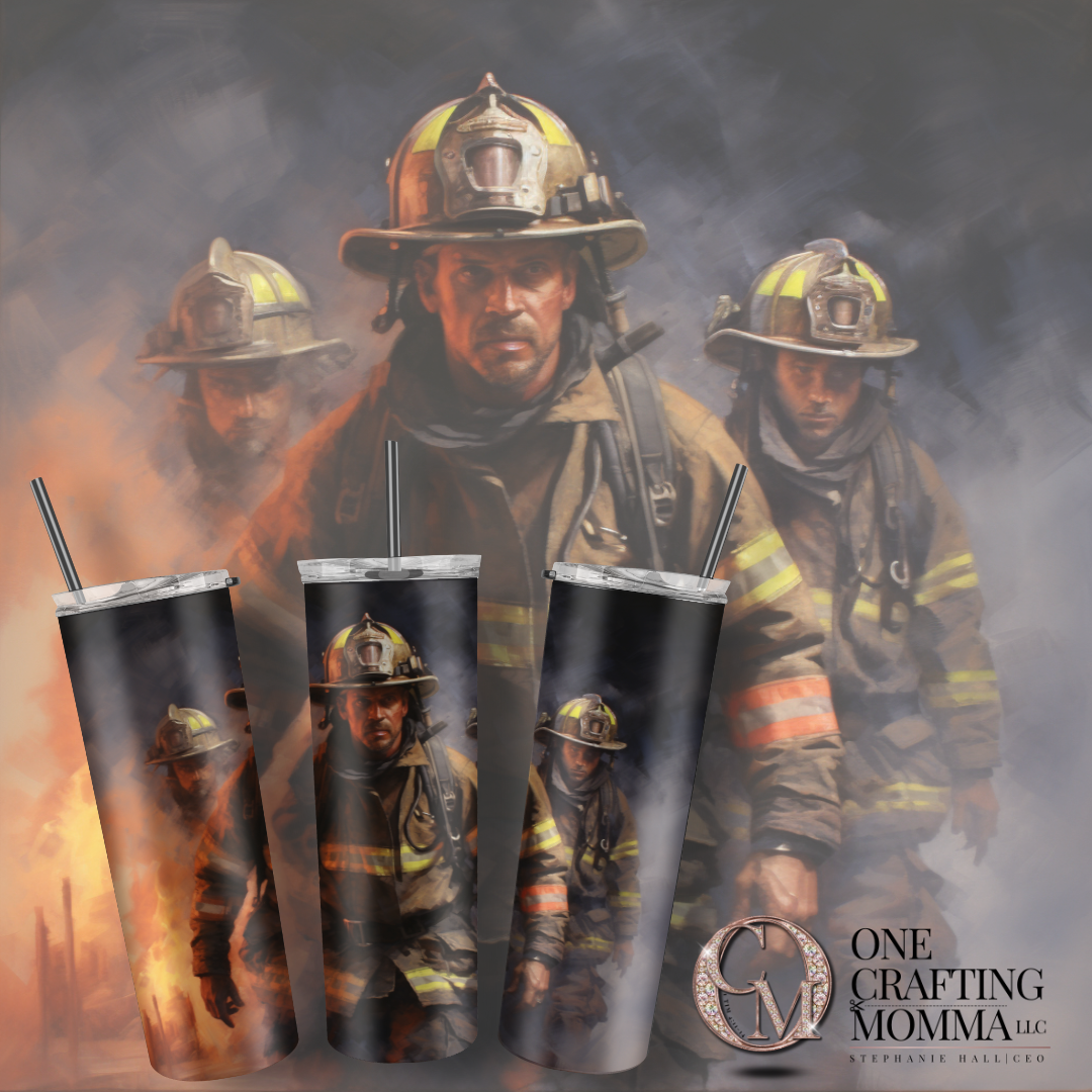 Fire Fighters Tumbler Designs