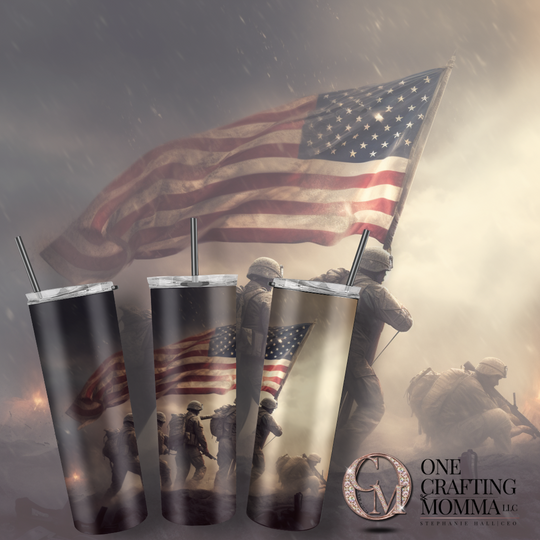 American Soldier Tumbler Designs