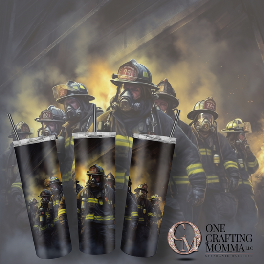 Fire Fighters Tumbler Designs