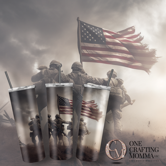 American Soldier Tumbler Designs