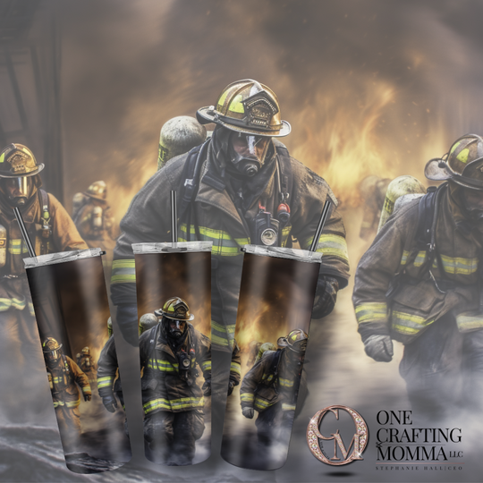 Fire Fighters Tumbler Designs