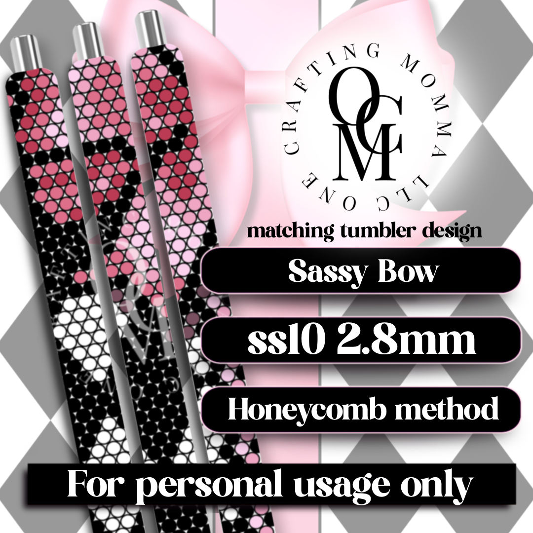 Sassy Bow pen