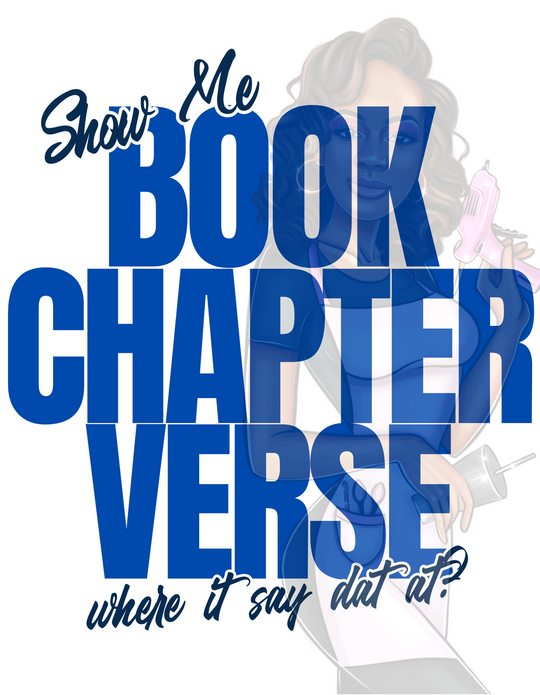 BOOK, CHAPTER, VERSE