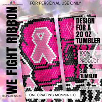 We Fight Ribbon