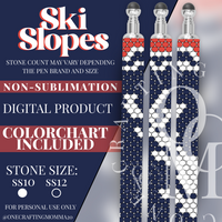 Ski Slopes pen