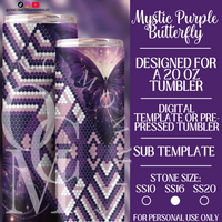 Mystic Purple Butterfly