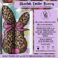 Cheetah Easter Bunny