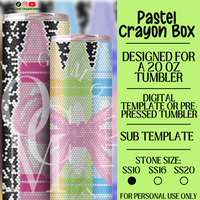 Pastel Crayon box