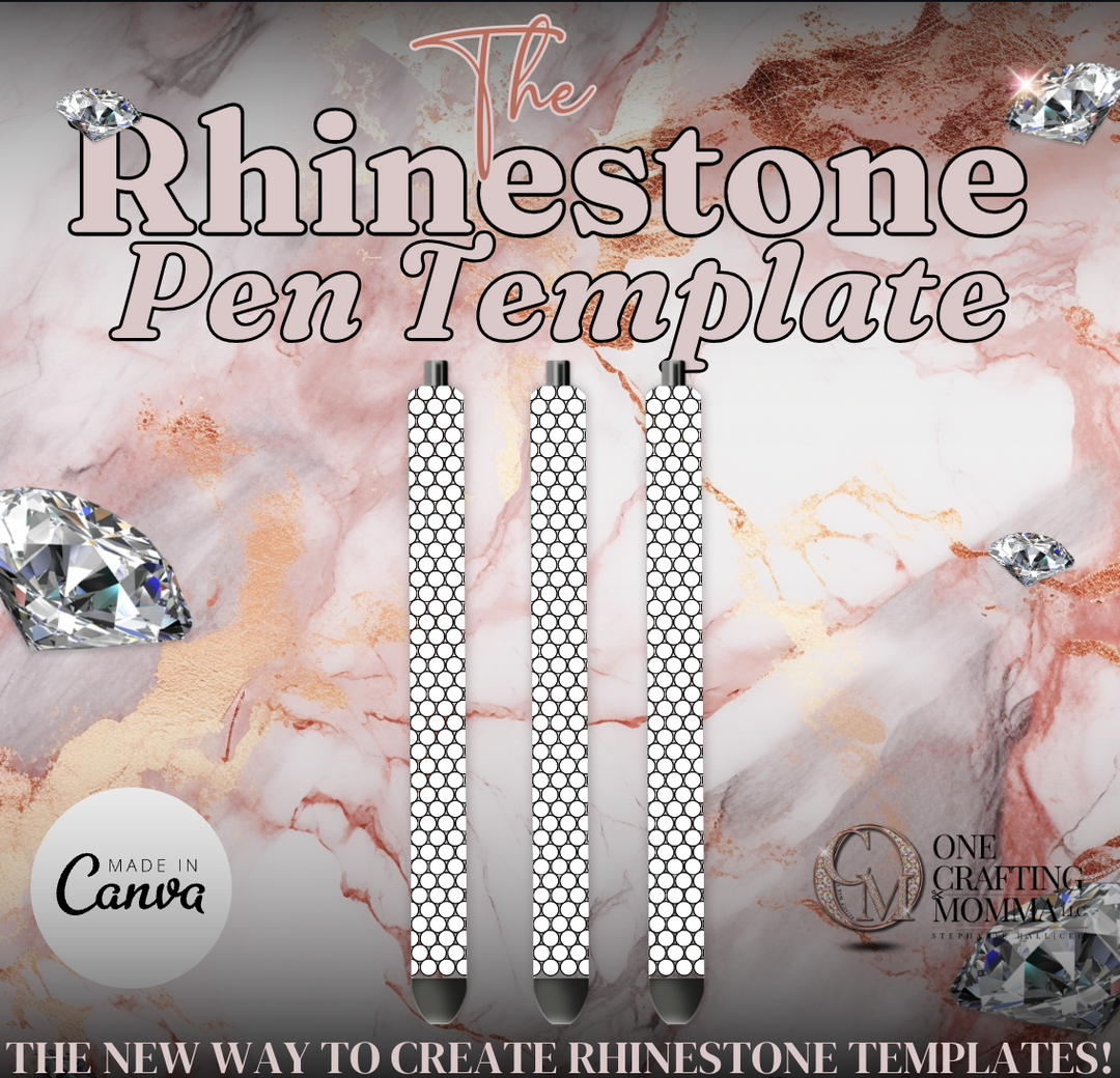 Rhinestone Pen Templates