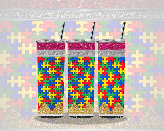 Autism Tumbler Transfers